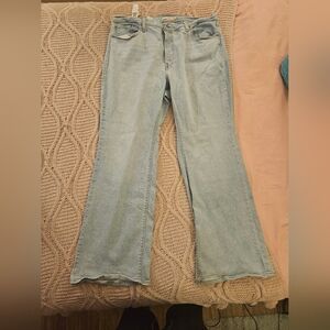 Levi’s Ribcage Boot  Light WashJeans Womens Size 22